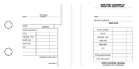 Blue Marble Multi-Purpose Salary Voucher Business Checks | BU3-7LMA01-MPS