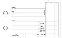 American Cuisine Standard Invoice Business Checks | BU3-CDS01-SNV