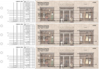 Custom Photo Multi Purpose Business Checks | BU3-CUS01-DEP