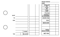 Teal Safety Multi Purpose Business Checks | BU3-ESF01-DEP