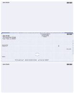 Blue Safety High Security Middle Laser Checks | LMCHS-BS