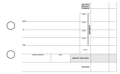 Fruit Invoice Business Checks | BU3-CDS03-INV