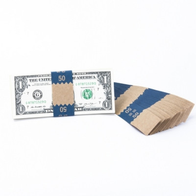 Natural Saw-Tooth $50 Currency Bands | CBKN-002