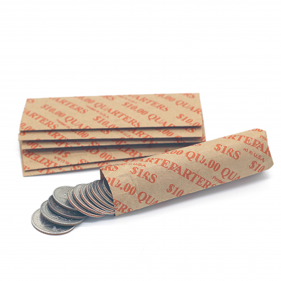 Quarter Flat Coin Wrappers | CFW-023