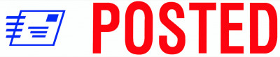 "Posted" Message Stamp | STA-TRO-POS