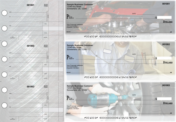 Mechanic Standard Disbursement Designer Business Checks