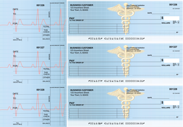 Medical Itemized Payment Business Checks