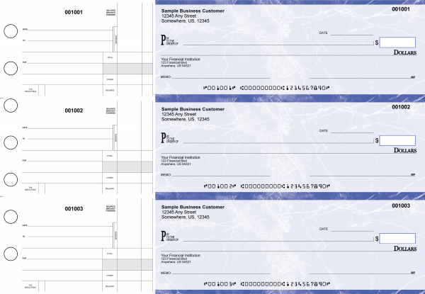 Blue Marble Standard Disbursement Business Checks
