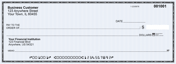 Blue Safety Business Pocket Checks