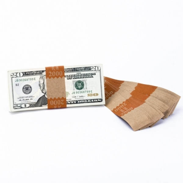 Natural Saw-Tooth $2,000 Currency Bands | CBKN-008