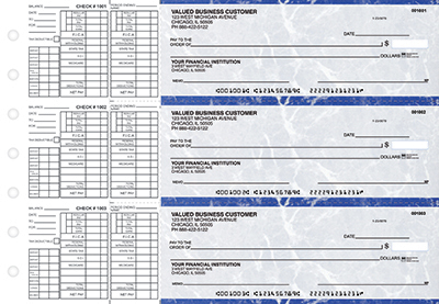 Blue Marble Payroll Business Checks